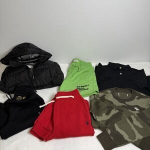 Bundle Boys Clothes Sizes 6/7 And 8 Zara Ralph Lauren Abercrombie Fall Casual